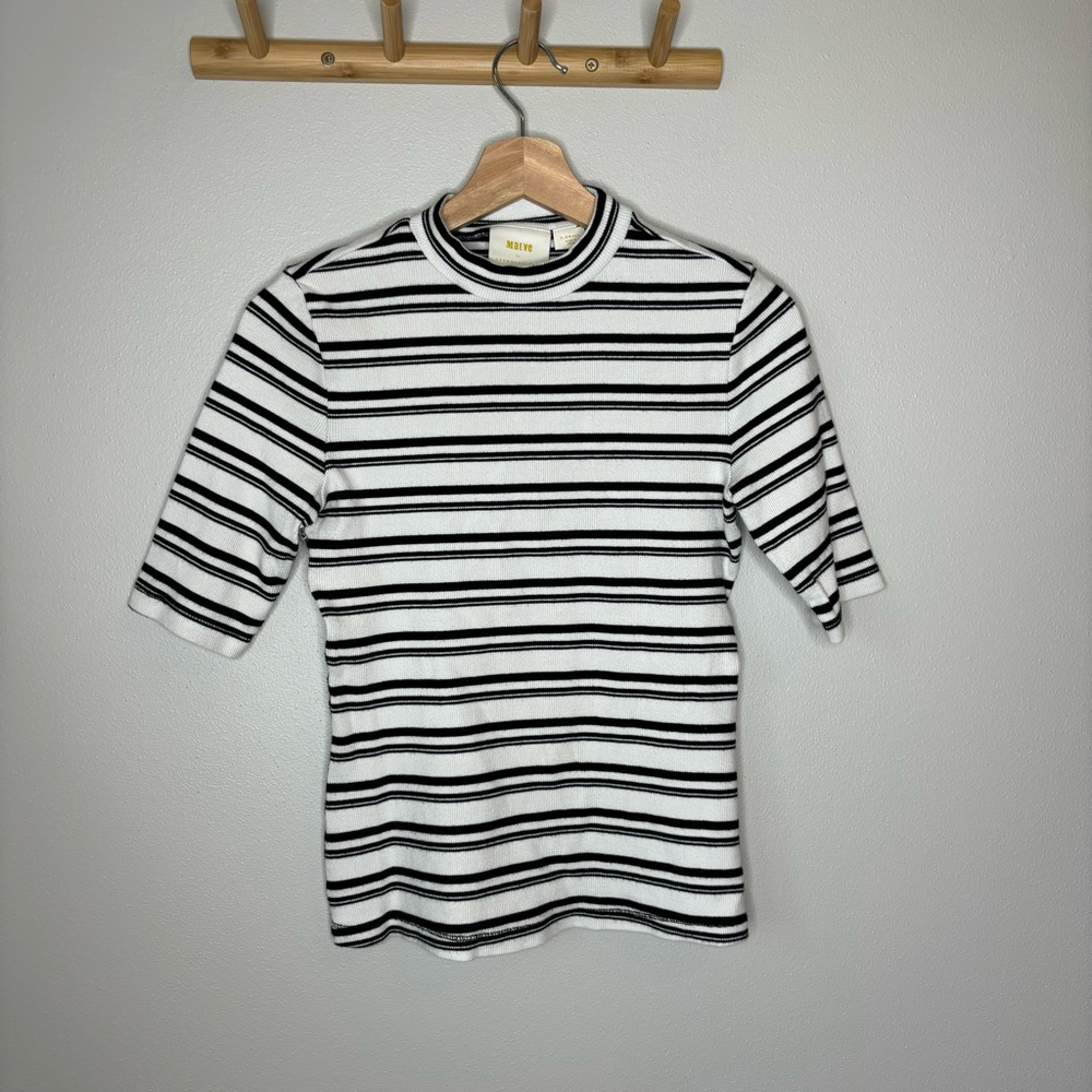 Anthropologie Maeve Striped top xs